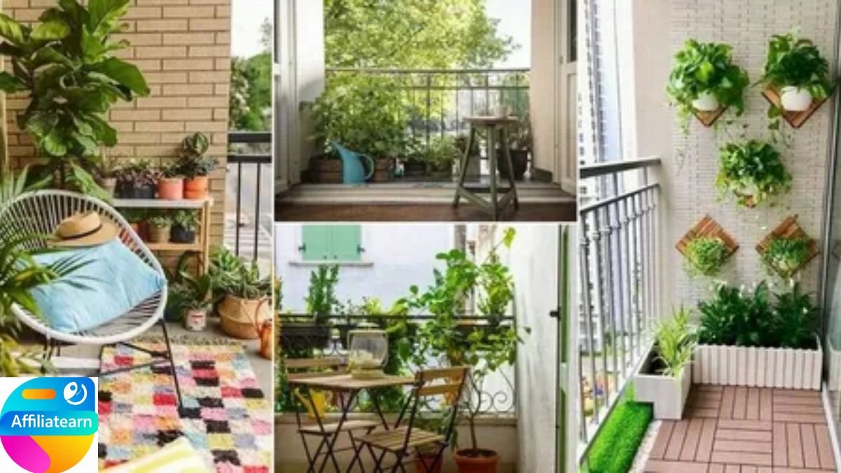 The best plants to use in a balcony garden: Simple Plants to Grow In Small Space