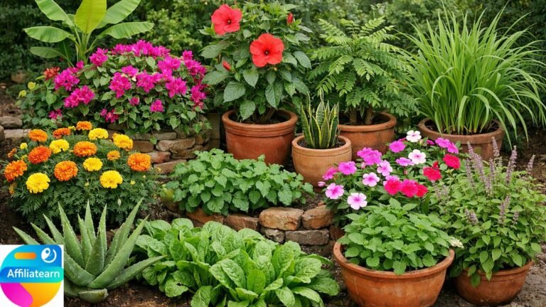 The best outdoor plants to grow in Indian climate: Easily grown plants in the garden
