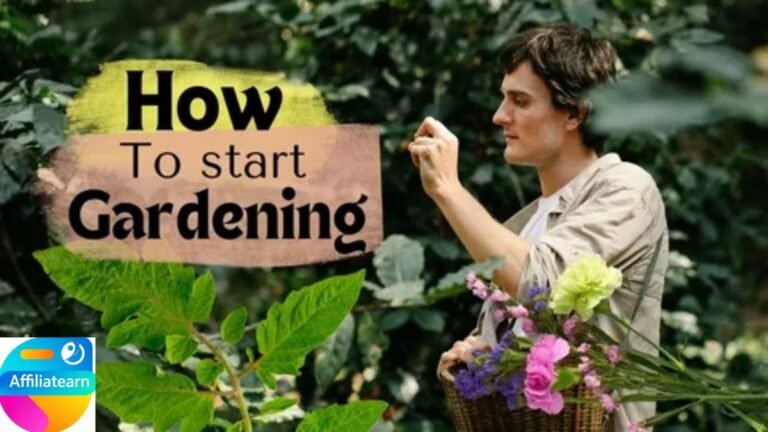 The Step by Step Guide to Starting a Garden at home